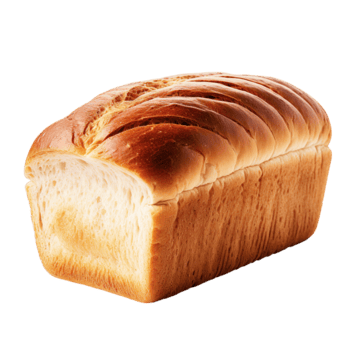 Sliced bread loaf